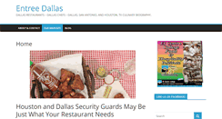 Desktop Screenshot of entreedallas.com